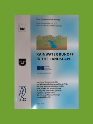Rainwater runoff in the landscape - okładka